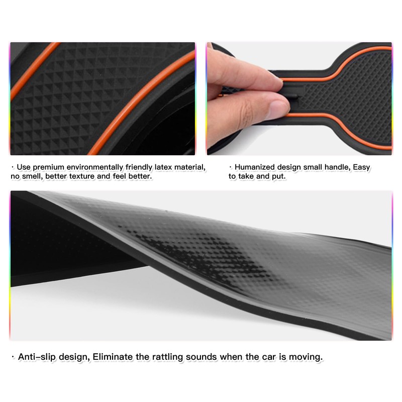 SKTU Non-Slip Mats Compatible with Dacia Jogger 2021-2024 Rubber Mats