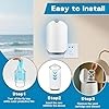 Flying Insect Trap Refill Cartridges, 4 Pack Compatible Replacement Kit