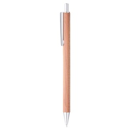 Muji 18281206 Wood Shaft Hex Mechanical Pencil, Natural, Lead Diameter 0.02 inches (0.5 mm)
