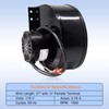 Criditpid Replacement 3-21-33647 & 3-21-22647 Distribution Blower Fan for Harman