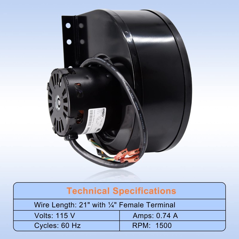 Criditpid Replacement 3-21-33647 & 3-21-22647 Distribution Blower Fan for Harman