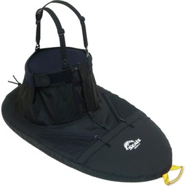 Black Skirt Sneak Zippered by Seals