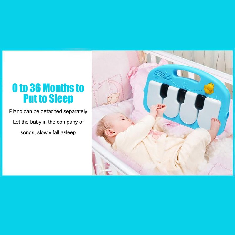 Baby Kick Play Piano Soft Skin Friendly Educational Removable Infant