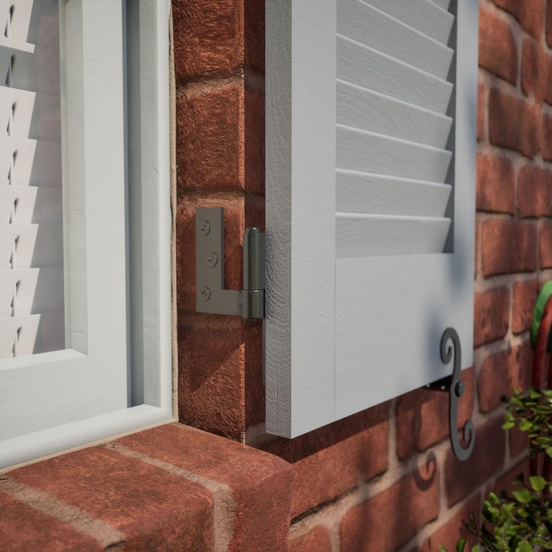 SteelTek Jamb Pintel 2" Offset (Sold as Pair), 304 Stainless