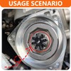 SGERUFZ 4 Pcs Flexible Couplings Steering Couplers, Suitable for Car