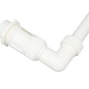 Swimming Pool Fountain Easy Assembly Adjustable Angle Strong PVC Swimming
