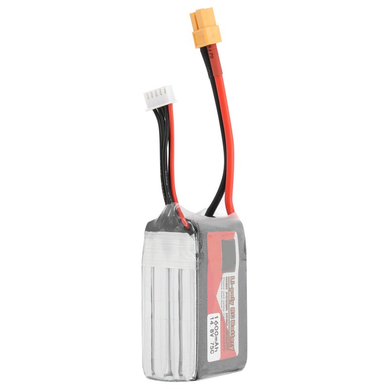 14.8V 4S 1600mAh 75C XT60 Plug RC Car Boat LiPO