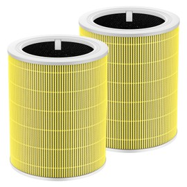 Core 600s Pet Replacement Filter Compatible for LEVOIT Core 600S Air Purifier, 3-in-1 H13 True HEPA Filter and Activated Carbon 600s Filter, Core 600S-RF-PA, 2 Pack