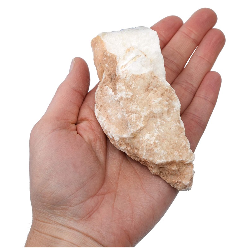 Raw Gypsum, Mineral Specimen - Hand Sample - Approx. 3"