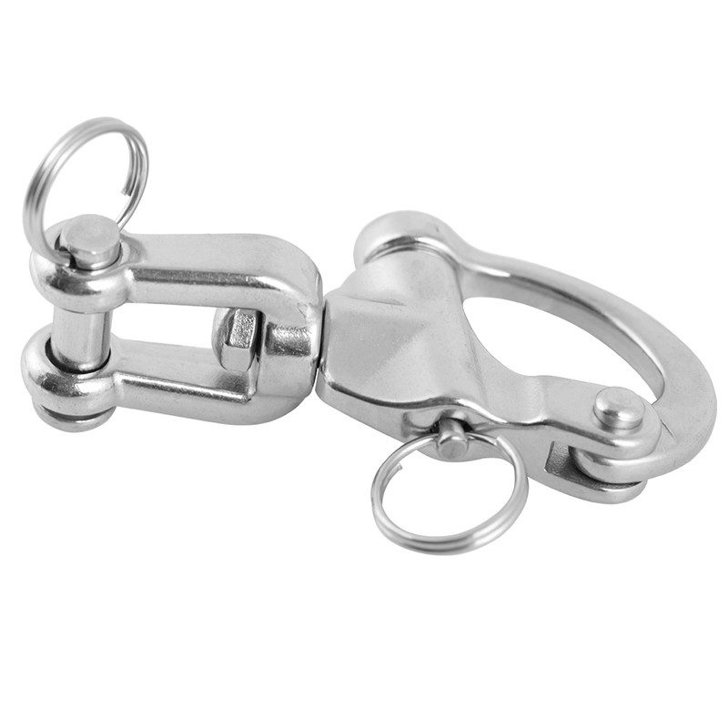 Quick Release Swivel Eye Snap Boat Shackle Stainless Steel Marine