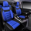 CAR PASS Leather Seat Covers Full Set Universal Water Resistant