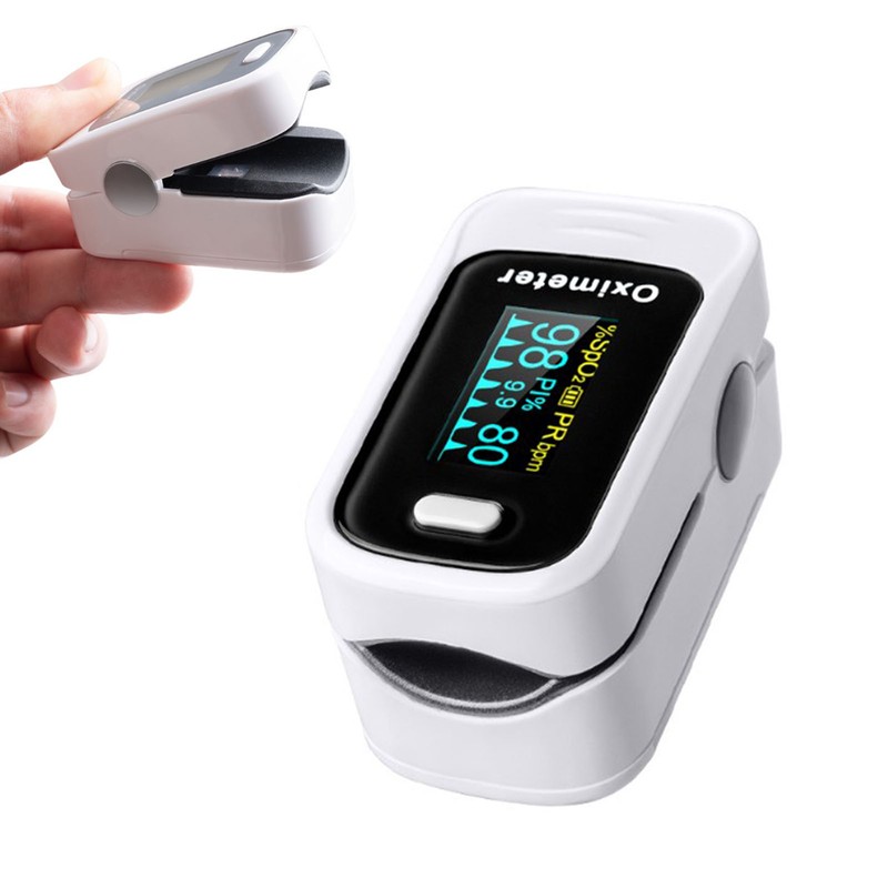 Fingertip Oximeter Portable SpO2 Monitor Blood Oxygen Saturation Meter for