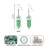 Philip Jones Green Aventurine Gemstone Drop Earrings