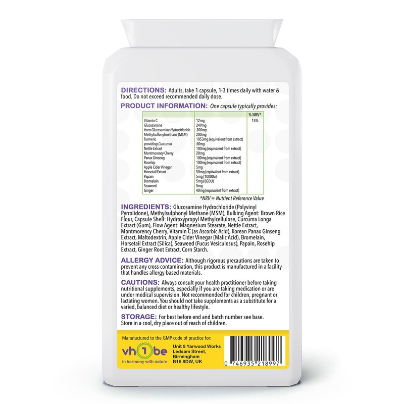 Glucosamine Complex Plus 12-in-1 – High Strength Glucosamine HCl with
