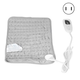 Electric Heating Pad Smart Timing Fast Heating 6 Temperature Mode Soft Material Small Heating Pad for Back Waist Legs US Plug 110V