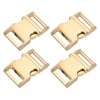 PATIKIL Metal Buckle, 4 Pack Quick Side Release Clips for