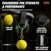 MuscleForge Pull Up Grip Balls with Non-Slip Grooves - Pull-Up