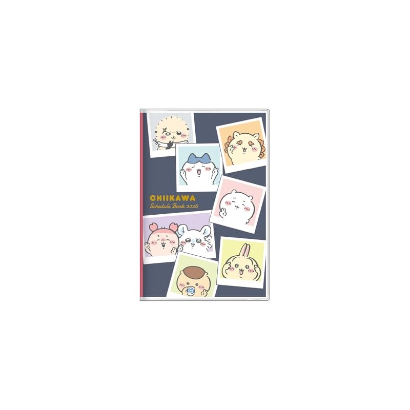 Sunstar Stationery Chiikawa 2026 Planner, Starts October 2025, Monthly B7,