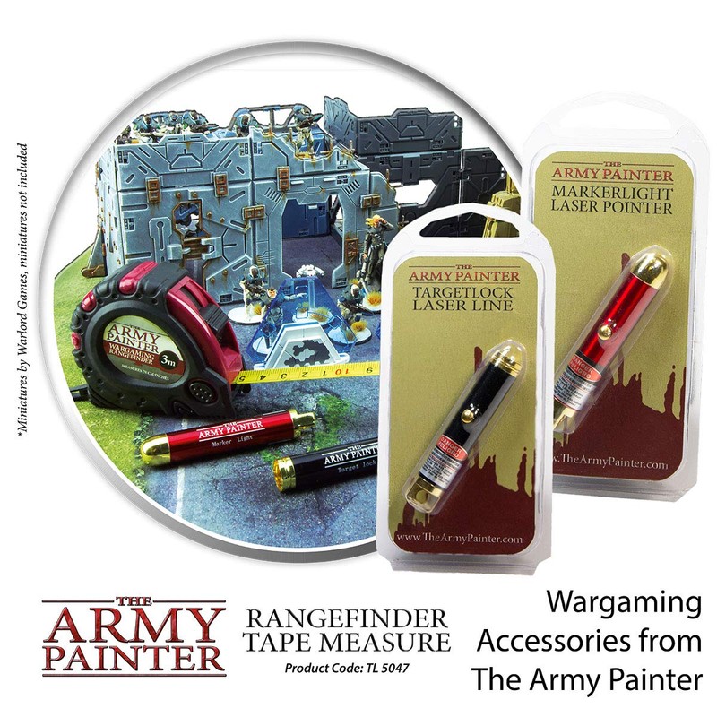 The Army Painter TL5047 - Rangefinder Tape Measure | Retractable