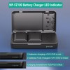 2 Pack NP-FZ100 Batteries with DB Dual Battery Charger for