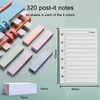 A7 To Do List Refill Paper with 5 Label Stickers,