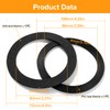 Lyeteung 2 Pieces 114 mm Washbasin O-Ring Sealing Ring for