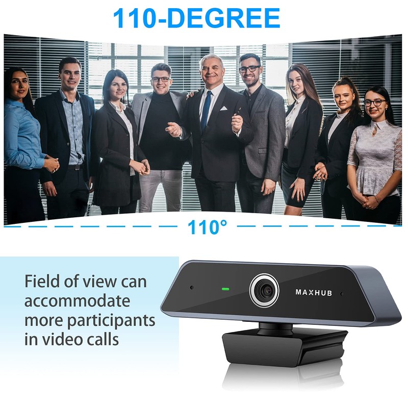MAXHUB UC W20 4K Webcam with 80 Degree FOV