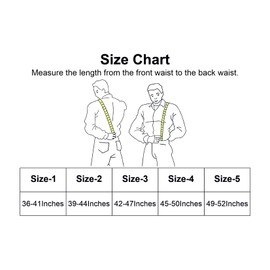 Hulara_Leather Suspenders for Men/Women Adjustable Back Y Design Dress Up Suspenders For Grooms/Wedding Gift Men Suspenders With Heavy Duty Clips Brown/Black Suspenders