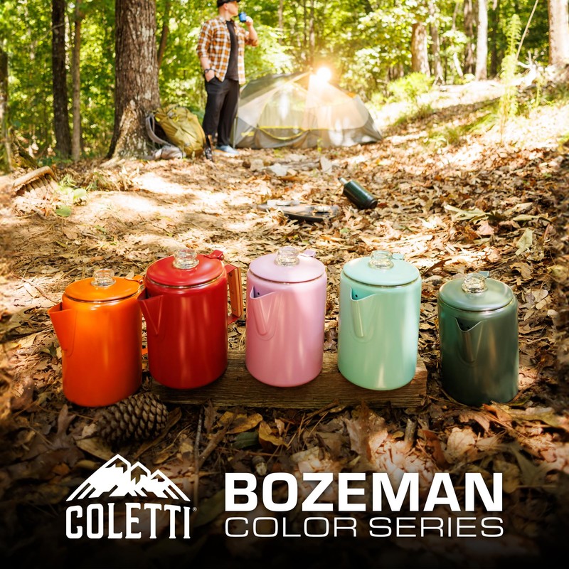 COLETTI Bozeman Camping Coffee Pot — Camping Coffee Makers, Coffee