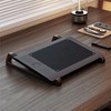 seicasaya Bamboo Laptop Stand for Desk – Ergonomic, Space-Saving, Lightweight