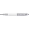 Sheaffer 100 White Lacquer Rollerball Pen with Chrome Trim