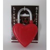 Love Lock Red Heart Love Friendship Suitable for Labelling