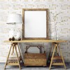 Tile Generation NBG-5 2x4 Subway Tile White and Gold Metal