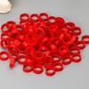 ONLYKXY 100 Pieces Silicone Cable Ties, Data Lines Silicone Cord