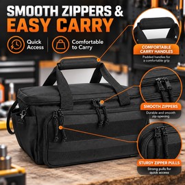 14-Inch Heavy Duty Tool Bag for Tool Storage – Durable Oxford Cloth Work Organizer for Handyman and Carpenter