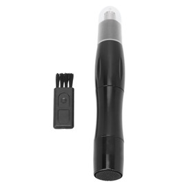 Portable Electric Nose Hair Trimmer Painless Battery Operated Eyebrow Facial Hair Trimmer for Men