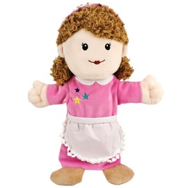 LOMTRATS Family Hand Puppets for kids,Includes Grandpa,Grandma,Dad,Mom,Daughter,Son,Perfect for Storytelling,Teaching,Preschool,Birthday Gifts