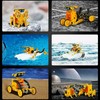Robot Solare 12 in 1, Giocattolo Educativo con 190 Pezzi,