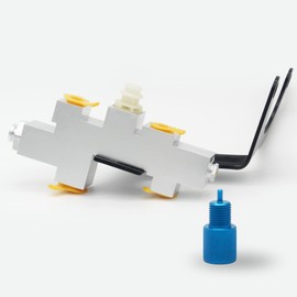 Ajantech - Brake Proportioning Valve with Bleeder Tool - Compatible with 1989-1996 GMC/Chevy/Blazer/Oldsmobile/Jimmy/S-10 Gm Equipment Brake Replace 172-2069 172-2267 15606198 Blue