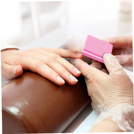 Mikinona 50pcs Nail File Tools for Manicure and Pedicure Dual-Sided Sponge Nail Buffer for Easy Shaping and Polishing Compact and Lightweight Design for Salon Use