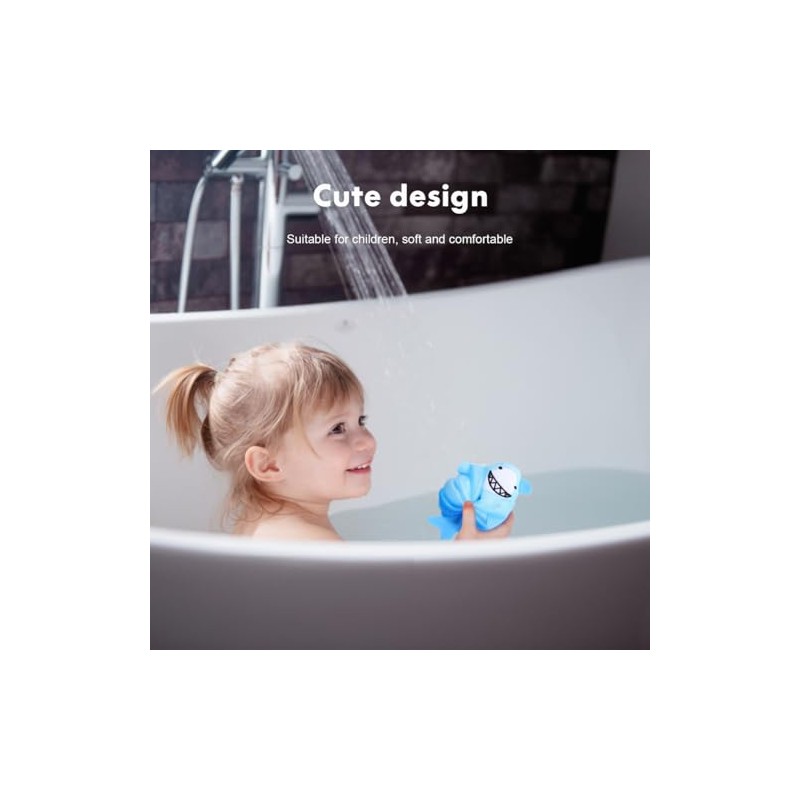 Esponjas Exfoliantes Ducha Dibujos Animados Diseño Unicornio Rosa Tiburón Azul