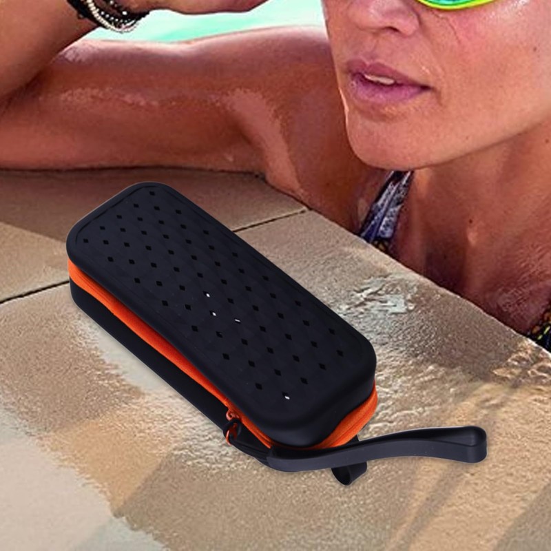 Swim Goggles Case, Swimming Goggles Case Glasses Holder, Lanyard Attached