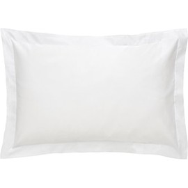 Sheridan Tailored Pair Pillowcases, Cotton, Snow, Full