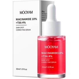 Suero Facial con Niacinamida 10% y cido Tranexmico 4% Serum Niacinamida para Mejorar la Apariencia de Manchas e Imperfecciones, Unificar el Tono e Iluminar la Piel Korean Skincare