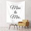 Miss to Mrs Backdrop, Miss to Mrs Sign, Miss to