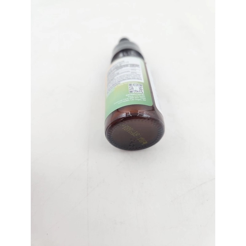 LUV Health NEURO DROPS Adaptogenic Curcumin PEACH NECTOR 1oz Exp