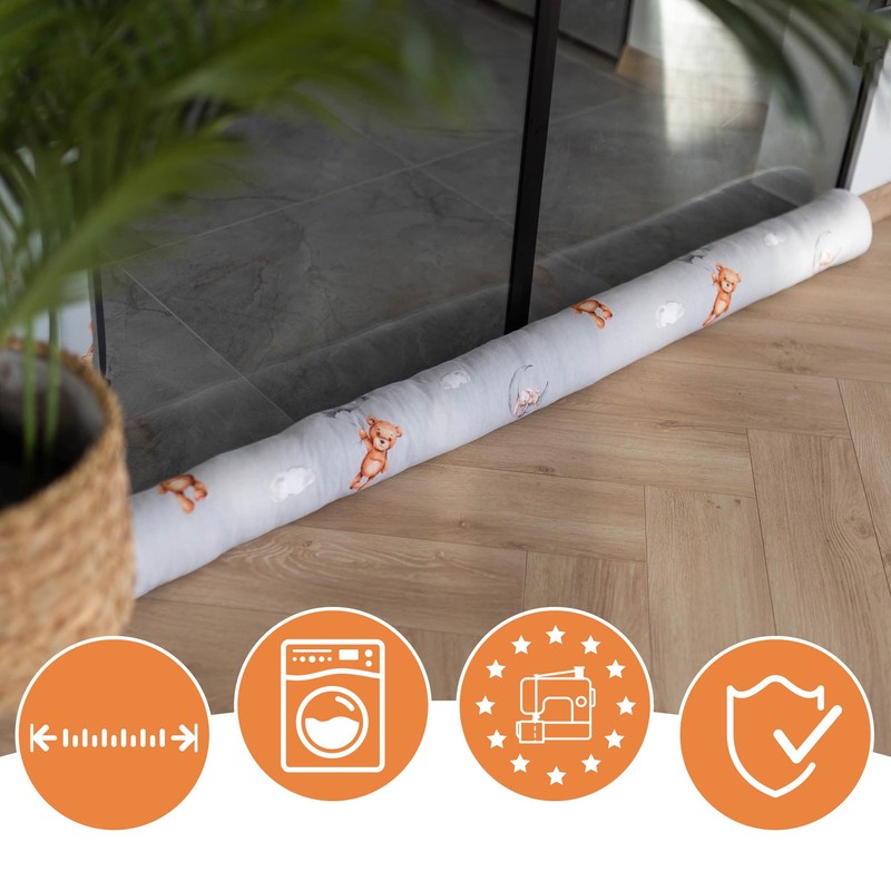 Totsy Baby Side Sleeper Pillow, Body Pillow, Long Bed Roll,