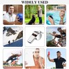 Txeouse Stainless Steel Whistles Pack of 10 Metal Whistle with