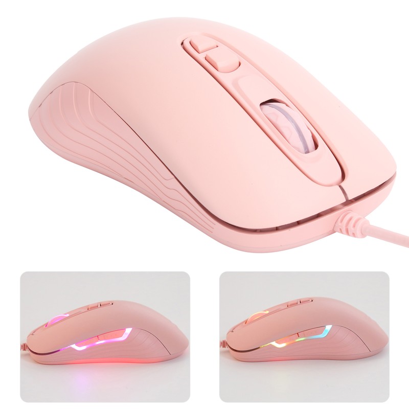 Ajazz Wired Mouse 6‑Speed DPI Drive Adjustable 7 Button Plug