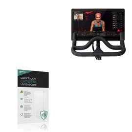 BoxWave Screen Protector Compatible with Peloton Bike+ - ClearTouch Crystal Anti-UV EyeCare (2-Pack), Filters Out Harmful Blue Light Reduce Fatigue